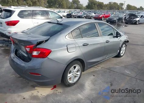 2018 Chevrolet Cruze Lt Auto из США, поврежденный, VIN 1G1BE5SM2J7188657